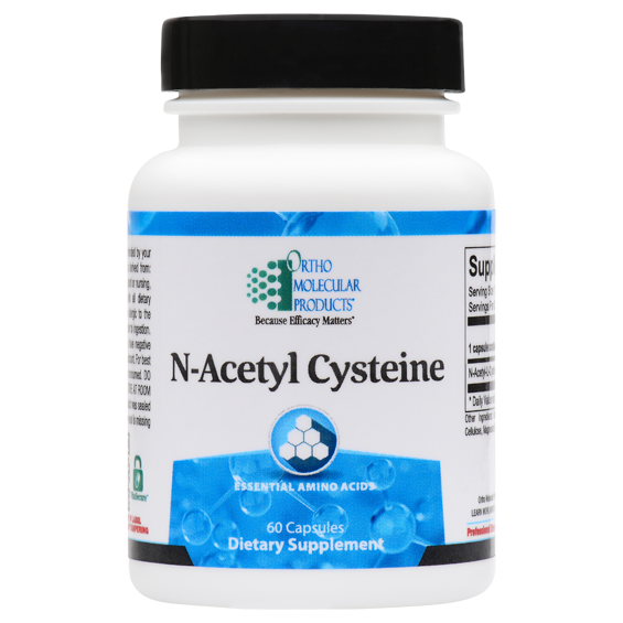 N Acetyl Cysteine Nac 60 Caps By Orthomolecular