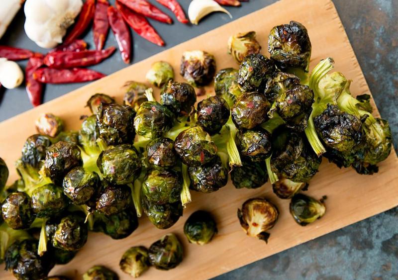 Roasted brussels sprouts